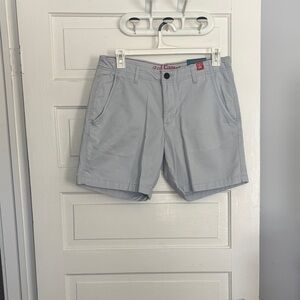 NWT Red Camel Men's Blue Gray Shorts
